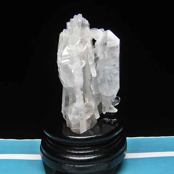 水晶 クラスター 358g 原石 アメリカ産 ファーデンクォーツ Crystal quartz 水晶 原石 浄化用水晶 インテリア 置物 すいしょう 一点物 送料無料 182-104|天然石・パワーストーンの東昇