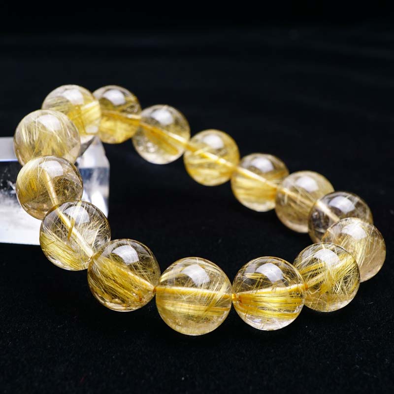楽天市場】タイチンルチル ブレスレット 12mm～15mm rutilelated