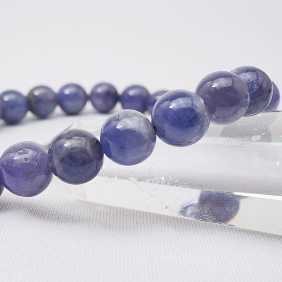 タンザナイト ブレスレット 7mm 楽天市場】タンザナイト ブレスレット 7mm 黝簾石 ブルーゾイサイト