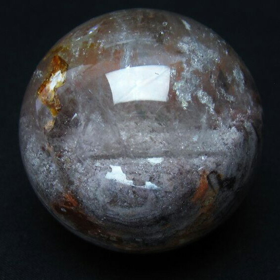 楽天市場】【一点もの】ガーデンクォーツ 丸玉 スフィア 天然石