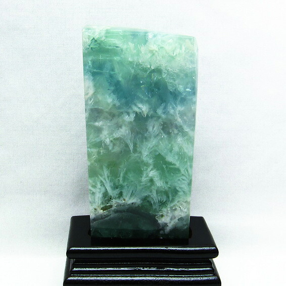 エンジェルフェザー フローライト 原石 フローライト 蛍石 磨き石 螢石 fluorite 置物 ほたる石 インテリア 台座付属 送料無料 一点物 181-1550|天然石・パワーストーンの東昇
