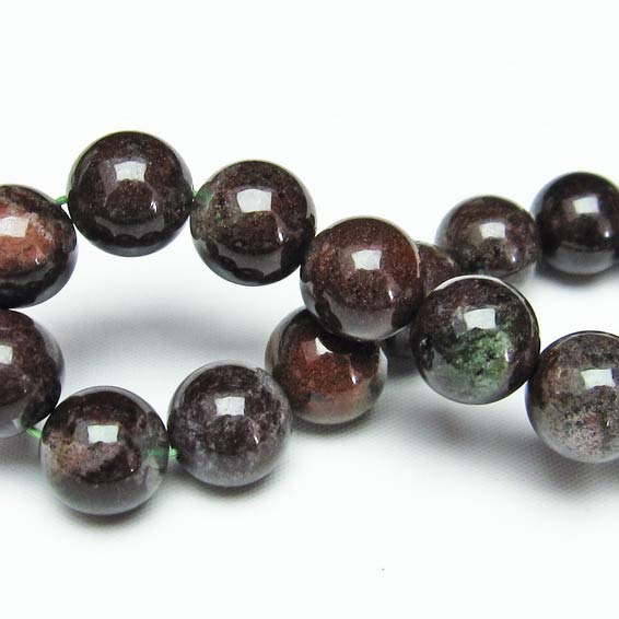 ガーデンクォーツ ブレスレット 13mm gardenquartz 天然石 ガーデンクォーツ 庭園水晶 ブレス bracelet ガーデン水晶 メンズ レディース 一点物 送料無料 111-12158