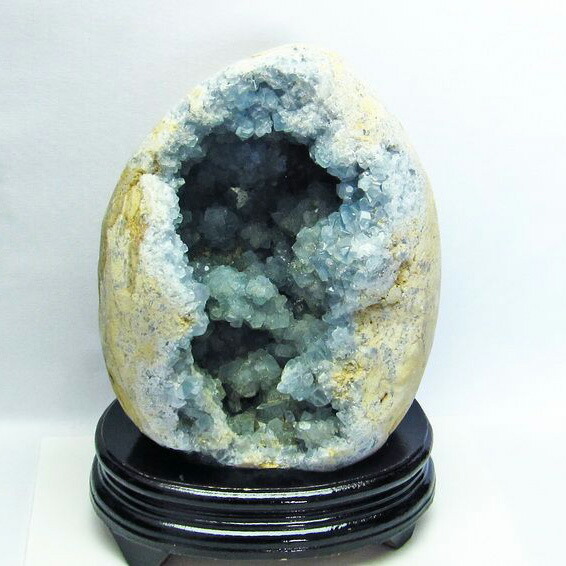 楽天市場】セレスタイト 母岩付き原石 クラスター マダガスカル産 天