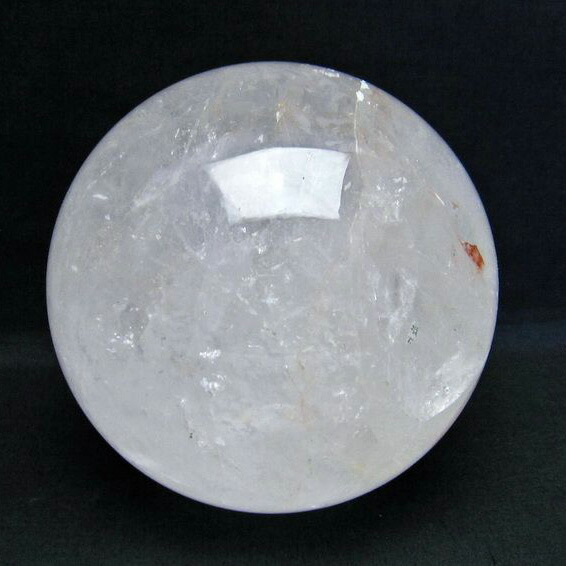 楽天市場】水晶 丸玉 スフィア 7.6Kg 177mm 台座付属｜天然 水晶玉