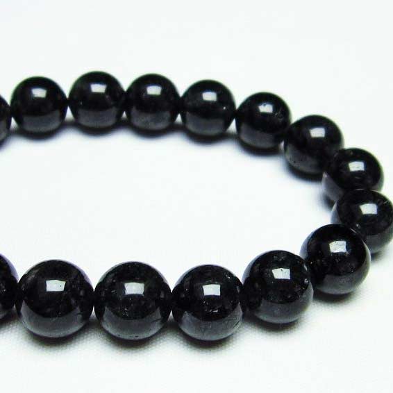 楽天市場】高ランク ブラックルチルクォーツブレスレット