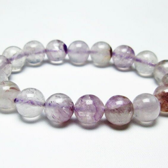 チャロアイト ブレスレット 11mm エンジェルシリカ チャロアイトインクォーツ チャロ石 ブレス charoite bracelet パープル メンズ レディース 一点物 [送料無料] 111-22684
