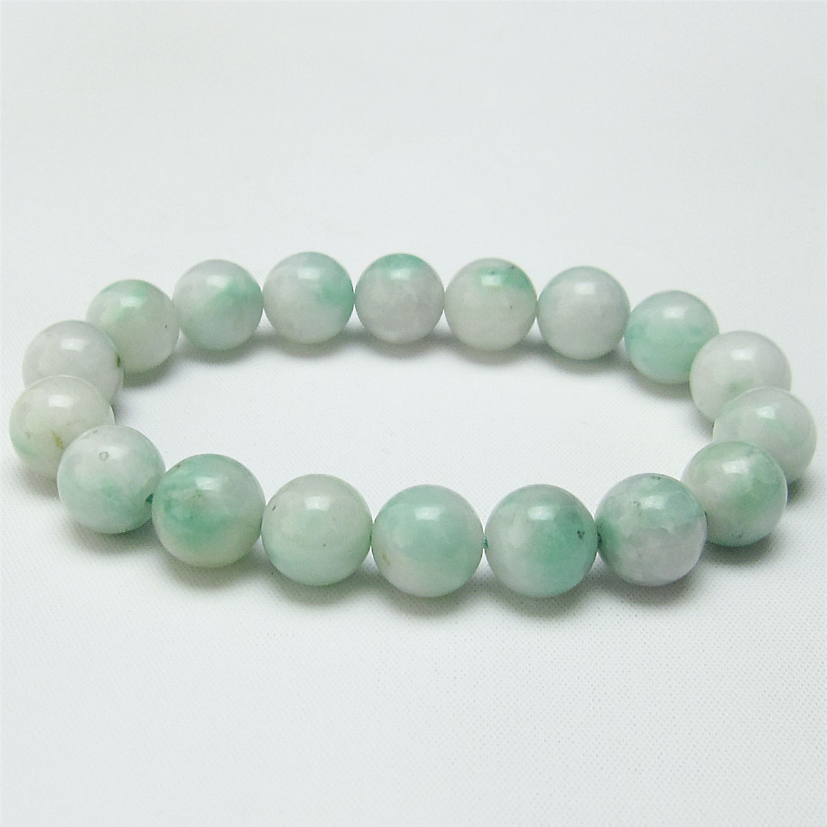 エメラルド ブレスレット 12mm 緑玉 翠玉 ブレス emerald bracelet 緑柱石 メンズ レディース アクセサリー 一点物 送料無料 111-22740｜天然石・パワーストーンの東昇
