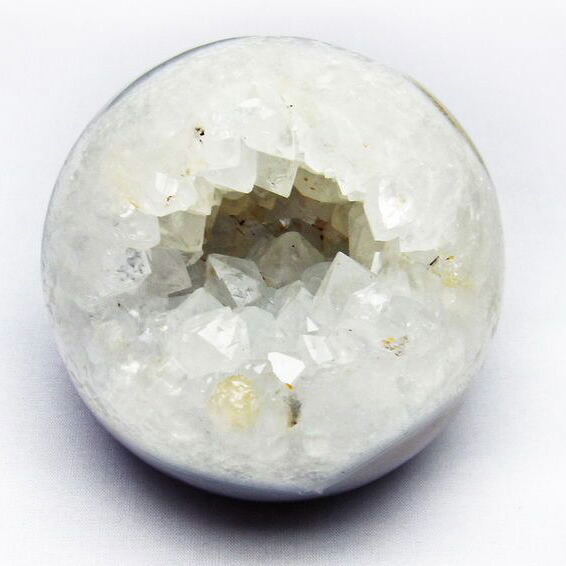 1.4Kg アゲート 笑口丸玉 台座付属 瑪瑙 原石 スフィア メノウ アゲット 置物 agate sphere インテリア 開運 風水 縁起物 一点物 [送料無料] 151-4356