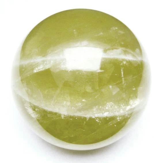 1.5Kg ミルキークォーツ 丸玉 102mm 台座付属 イエロー 虹入り 一点物 送料無料 151-4605