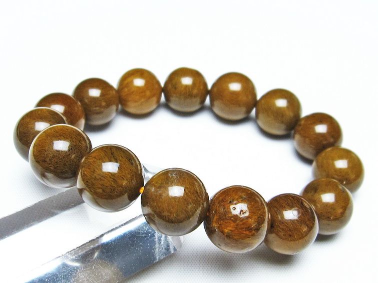 受注生産品 ルチルインアゲート ブレスレット 14mm アゲート ブレス agate bracelet 金紅石入り瑪瑙 メノウ ルチルクォーツ パワーストーン  天然石 一点物 送料無料 111-29857 fucoa.cl