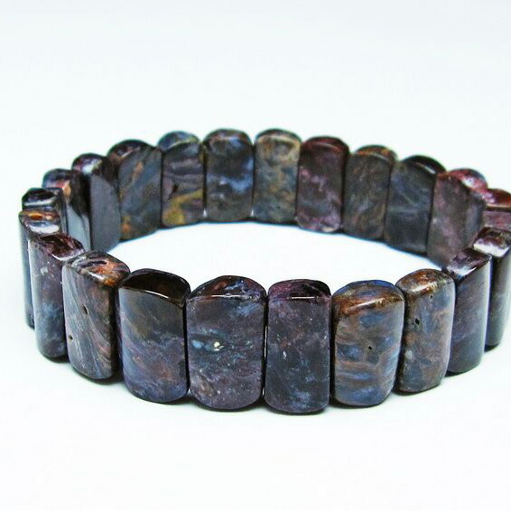 ピーターサイト バングル Pietersite bangle クロシドライトアゲート ブレスレット メンズ レディース 一点物 メール便送料無料 111-30549