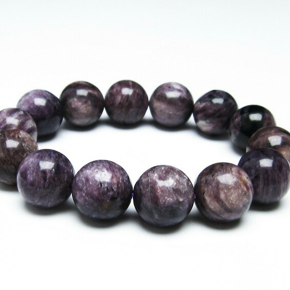 チャロアイト ブレスレット 16mm チャロ石 ブレス charoite bracelet メンズ レディース パワーストーン 天然石 一点物 [送料無料] 111-32125