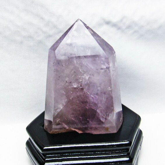 楽天市場】2Kg アメジスト 六角柱 アメシスト ポイント 原石 置物 紫