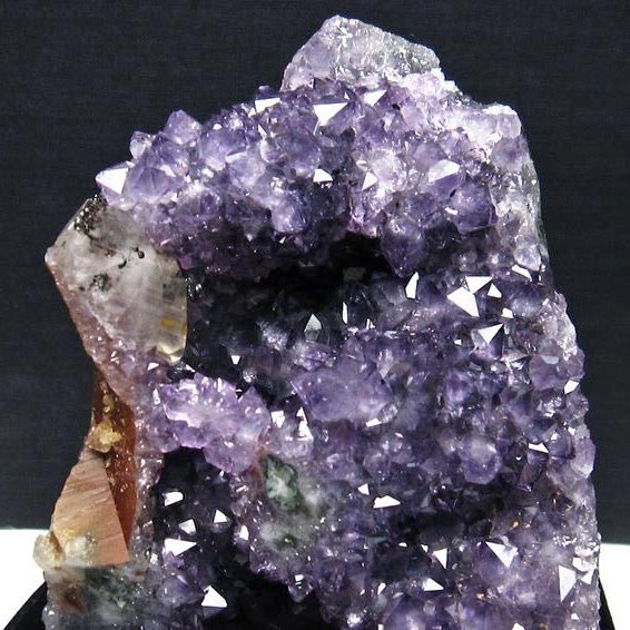 楽天市場】アメジスト 犬牙状方解石 カルサイト 方解石 283g