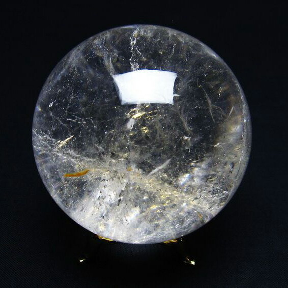 水晶 丸玉 61mm 台座付属 quartz 水晶玉 crystal 天然水晶 スフィア クリスタル クォーツ 浄化 すいしょう 地鎮祭 開運 パワーストーン 天然石 一点物 送料無料 151-6091