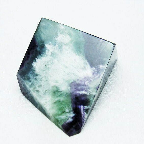 エンジェルフェザー フローライト 原石 fluorite 螢石 ほたる石 蛍石 一点物 送料無料 181-3012