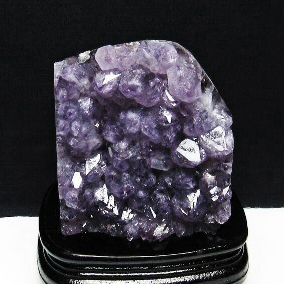 1.7Kg アメジスト クラスター ウルグアイ産 アメジスト 原石 アメシスト amethyst 開運 浄化 風水 アメジストドーム アメティスタ 台座付属 一点物 送料無料 182-6165