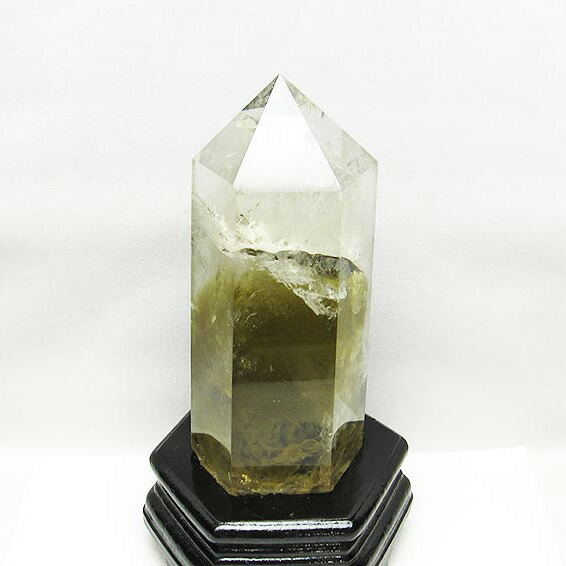 シトリン 六角柱 シトリンクォーツ ポイント citrine quartz 黄水晶 イエロー 台座付属 一点物 送料無料 152-2887 13,098円