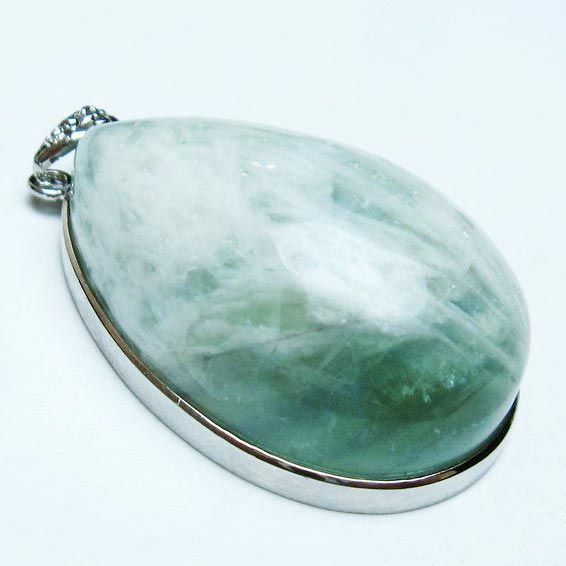 エンジェルフェザー フローライト ペンダント fluorite pendant 蛍石 ほたる石 ペンダントトップ 一点物 送料無料 112-12030