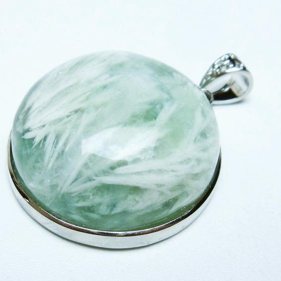 エンジェルフェザー フローライト ペンダント fluorite pendant 蛍石 ほたる石 ペンダントトップ 一点物 送料無料 112-12080