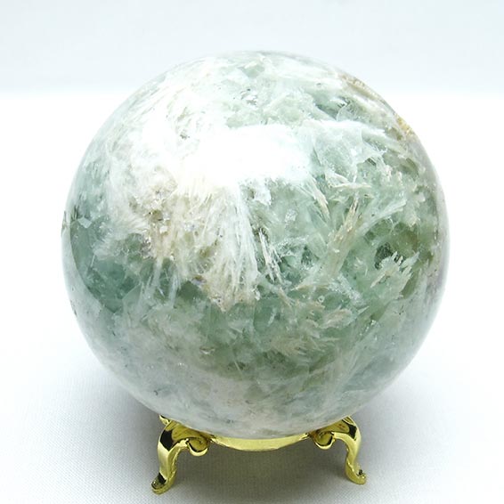 エンジェルフェザー フローライト 丸玉 72mm 台座付属 蛍石 fluorite スフィア ほたる石 球体 玉 一点物 送料無料 151-7247｜天然石・パワーストーンの東昇