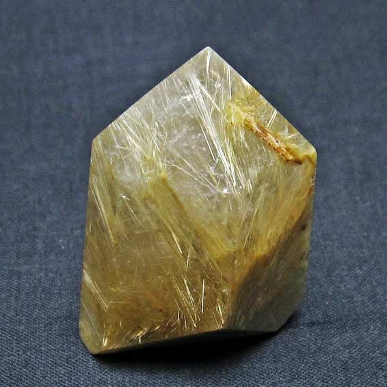 楽天市場】ルチルクォーツ ポイント タイチンルチル 六角柱 ルチレイ