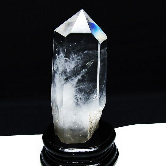 最大級！美しい天然水晶六角柱　訳あり激安　重さ約2558g 高さ約332mm 楽天市場】水晶 六角柱の通販