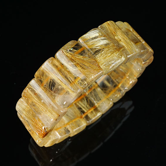 楽天市場】＼土日限定ポイント3倍！／ ルチルクォーツ バングル 好きな