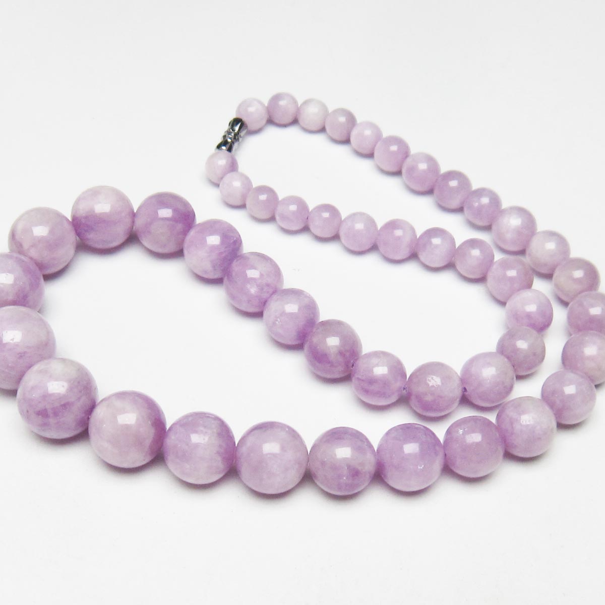 クンツァイト ネックレス 一点物 送料無料 113-438