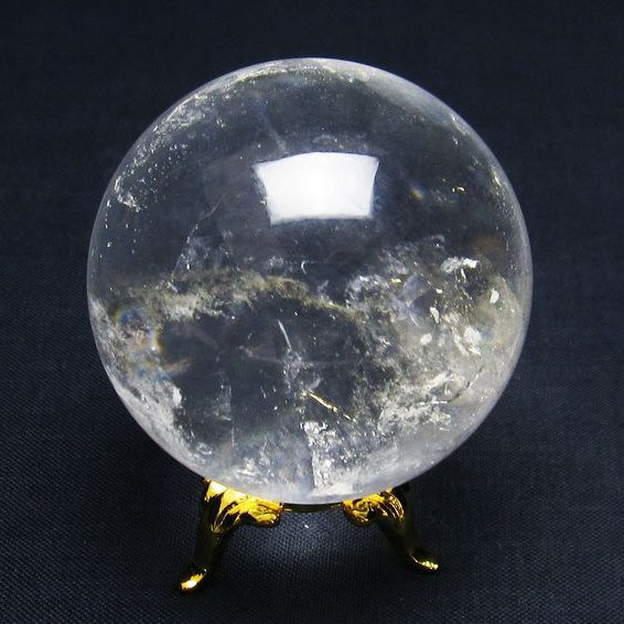 楽天市場】水晶 丸玉 56mm 台座付属 水晶玉 crystal quartz スフィア