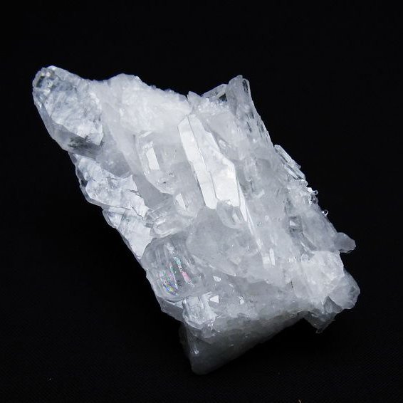ファーデンクォーツ 原石 アメリカ産 水晶 クラスター 置物 浄化用 インテリア クリスタル crystal すいしょう 一点物 送料無料 172-3061