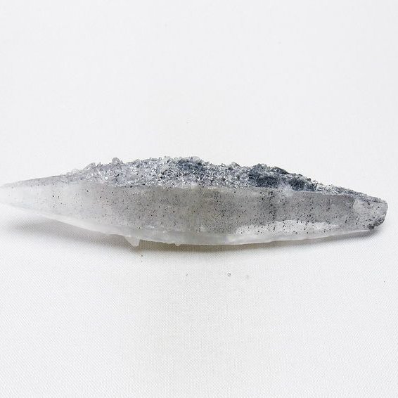 レーザークリスタル クラスター スティブナイト入り 原石 輝安鉱 一点物 送料無料 172-3387