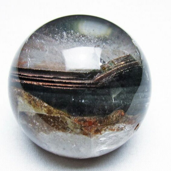 楽天市場】【一点もの】ガーデンクォーツ 丸玉 スフィア 天然石