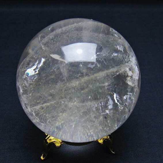 水晶 丸玉 66mm 台座付属 水晶玉 球体 玉 浄化用水晶 crystal quartz インテリア すいしょう 一点物 送料無料 151-7905 12,768円