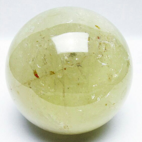 1.5Kg シトリン 丸玉 虹入り 105mm 台座付属 シトリンクォーツ スフィア 球体 玉 一点物 送料無料 151-8008｜天然石・パワーストーンの東昇