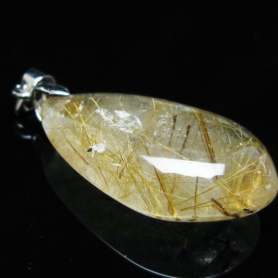 楽天市場】ルチルクォーツ ポイント タイチンルチル 六角柱 ルチレイ