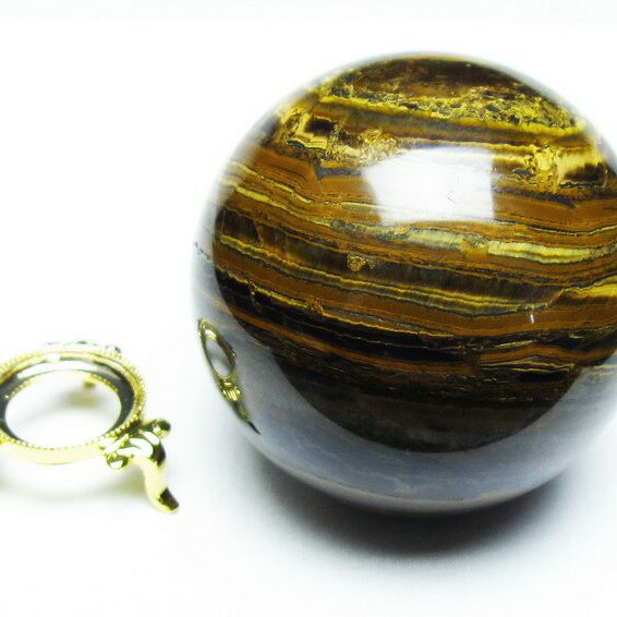 楽天市場】アイアンタイガーアイ球 直径7.5cm 南アフリカ産 天然石