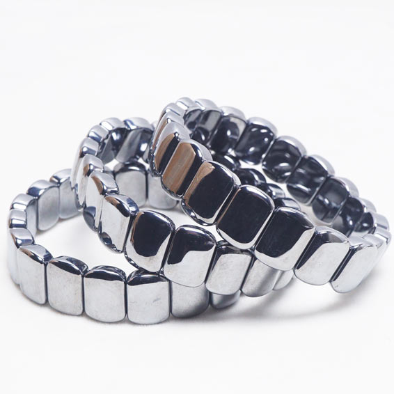 楽天市場】テラヘルツ ブレスレット 64面カット 7.5mm｜人工 tera