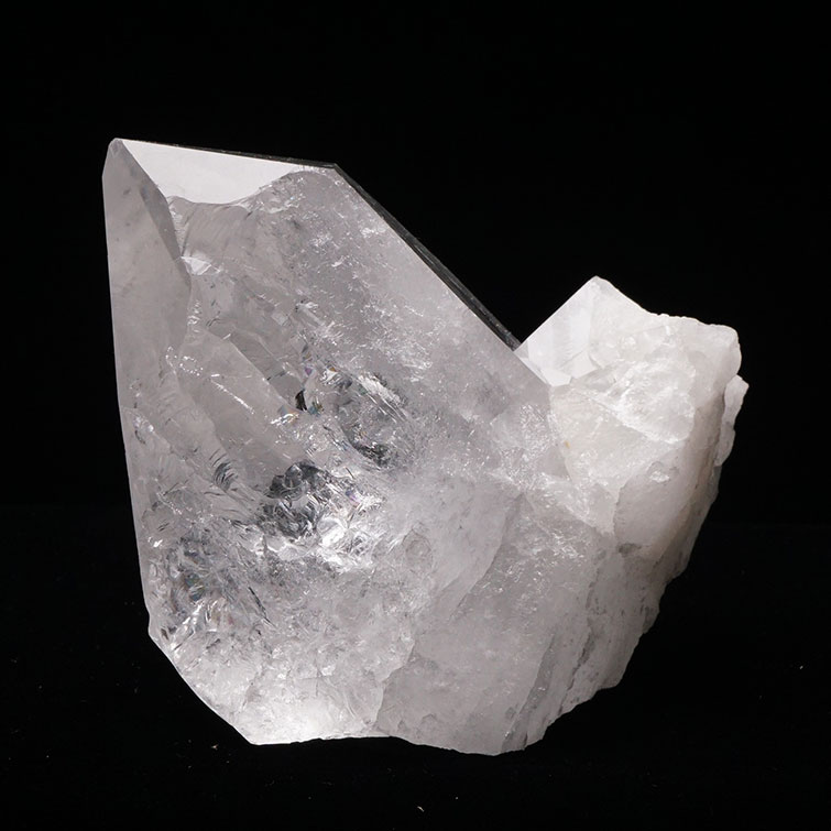 水晶 クラスター 虹入り アーカンソー産 原石 浄化用水晶 インテリア クリスタル すいしょう 一点物 送料無料 282-481