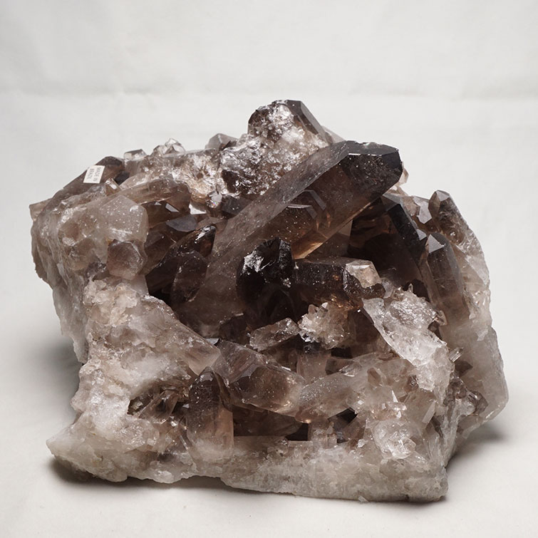 2.8Kg スモーキークォーツ クラスター 原石 ブラジル産 煙水晶 原石 黒水晶 モリオン 一点物 送料無料 282-496 19,188円
