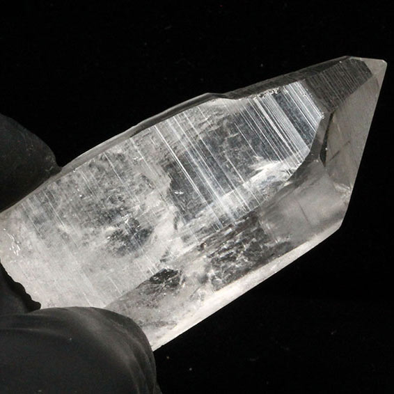 レムリアンシード クリスタル 水晶 原石 ブラジル ミナスジェライス州 コリント産 証明書付属 レムリアン水晶 高透明 天然水晶 浄化 すいしょう 一点物 送料無料 271-561