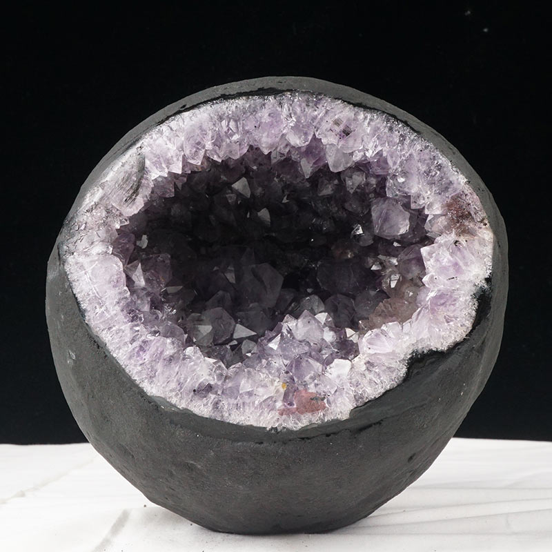 5.2Kg アメジストドーム ウルグアイ産 サークルジオード 原石 amethyst アメジストカペーラ ミニドーム 開運 風水 玄関 パワーストーン 天然石 dome 一点物 送料無料 174-1984