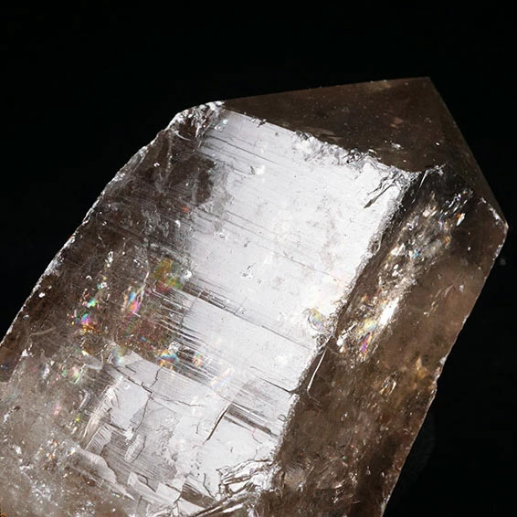 レムリアンシード クリスタル 水晶 原石 スモーキークォーツ 虹入り ブラジル ミナスジェライス州 コリント産 証明書付属 天然水晶 浄化 開運 crystal すいしょう 一点物 送料無料 281-243