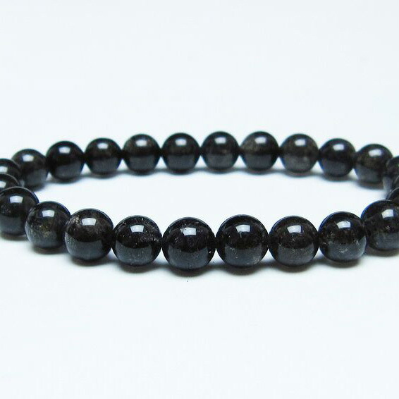 楽天市場】ブラックルチルクォーツ ブラックトルマリン ブレスレット
