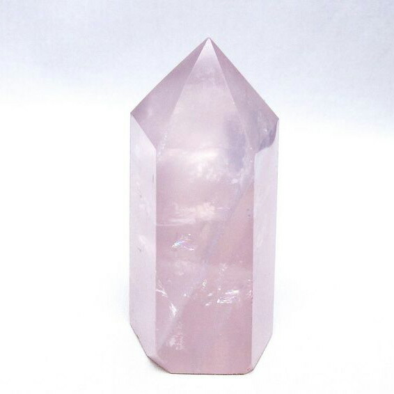 楽天市場】ローズクォーツ ポイント ローズクォーツ 六角柱 約70g〜89g