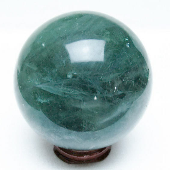 フローライト 丸玉 74mm 蛍石 スフィア 螢石 fluorite ほたる石 球体 置物 原石 一点物 送料無料 151-8678