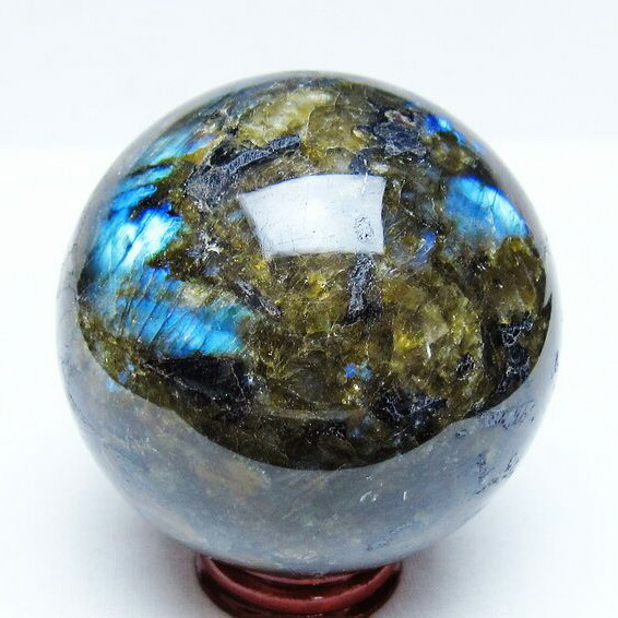 楽天市場】ラブラドライト 丸玉 約16～21mm 1個 スフィア 天然石