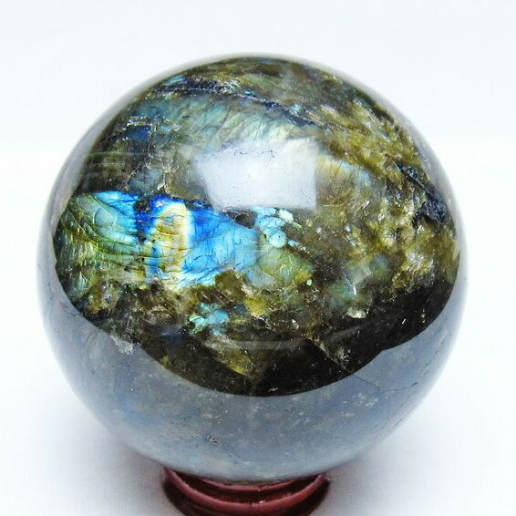 楽天市場】ラブラドライト 丸玉 約16～21mm 1個 スフィア 天然石