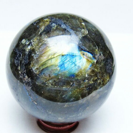 楽天市場】ラブラドライト 丸玉 約16～21mm 1個 スフィア 天然石