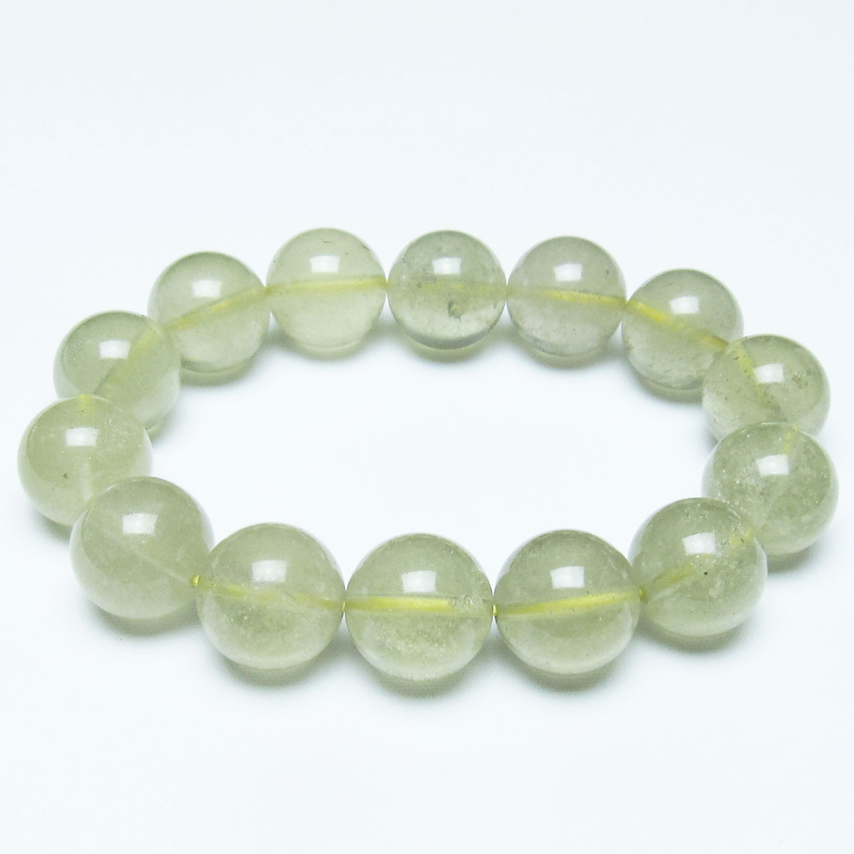 リビアングラス ブレスレット 16mm 天然ガラス ゴールデンテクタイト ブレス libyan desert glass リビアガラス リビアンデザートグラス 一点物 送料無料 199-816 26,910円